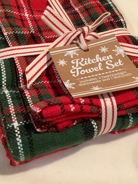 DII Holiday Heavyweight Kitchen Set/3-NWT